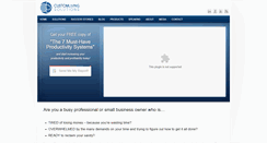 Desktop Screenshot of customlivingsolutions.com